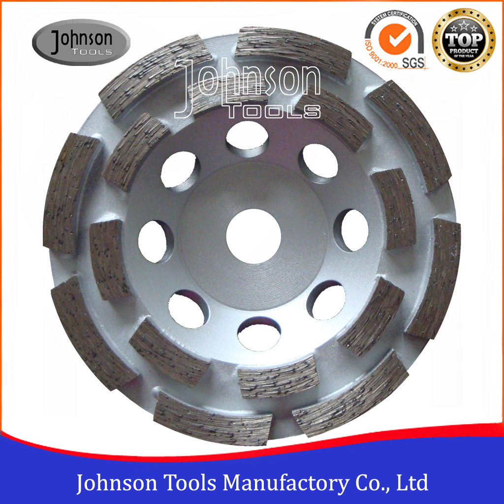 115mm Double Row Cup Wheel for Stone