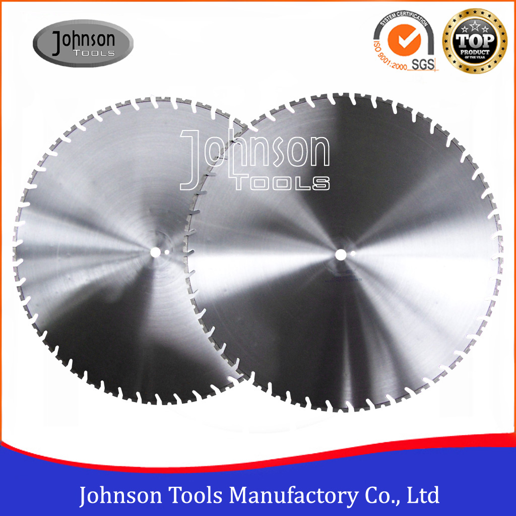 760mm Laser Welded Diamond Wall Saw Blades for Wall Sawing and Demolition