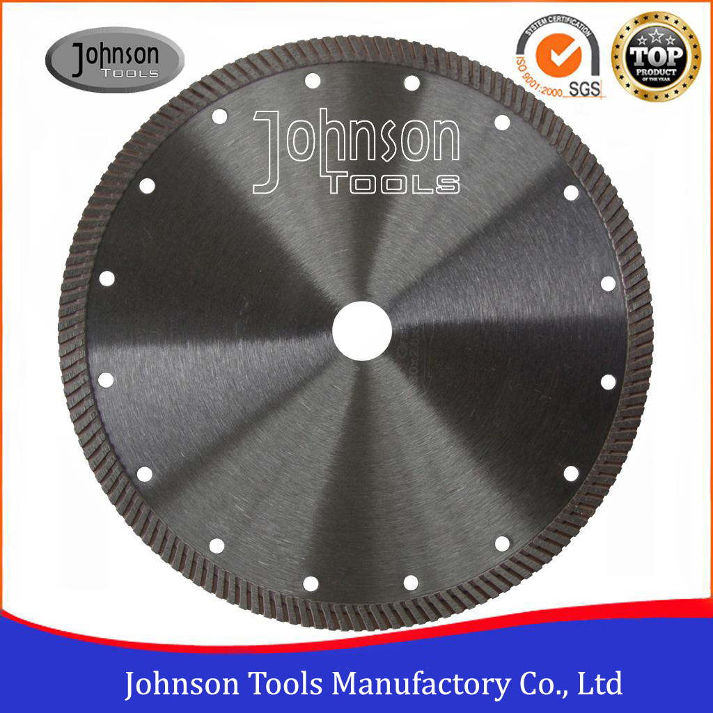 9 inch Hot-press Turbo Diamond Cut Wheel, Diamond Stone Cutting Blades for granite