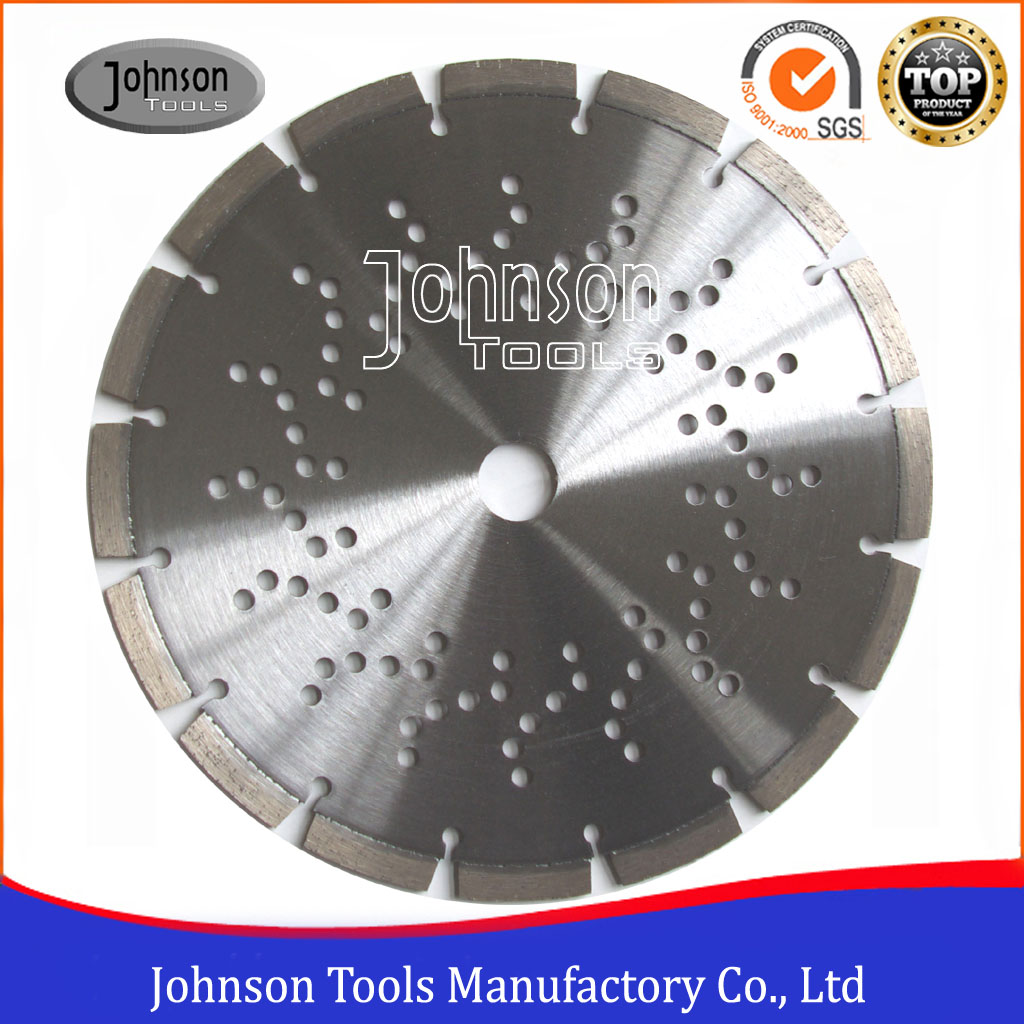 230mm Laser Saw Blade For Reinforced Concrete With Multi Holes
