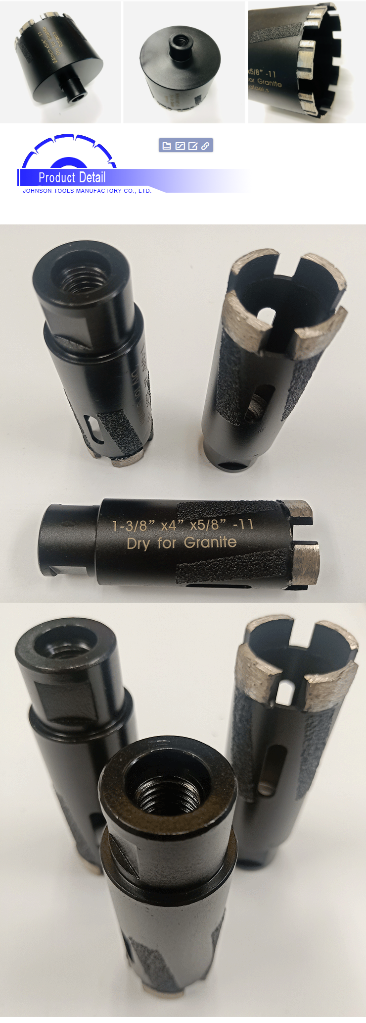 未使用・未開封品】Diamond Core Drill Bits 1.50 Millimeters by