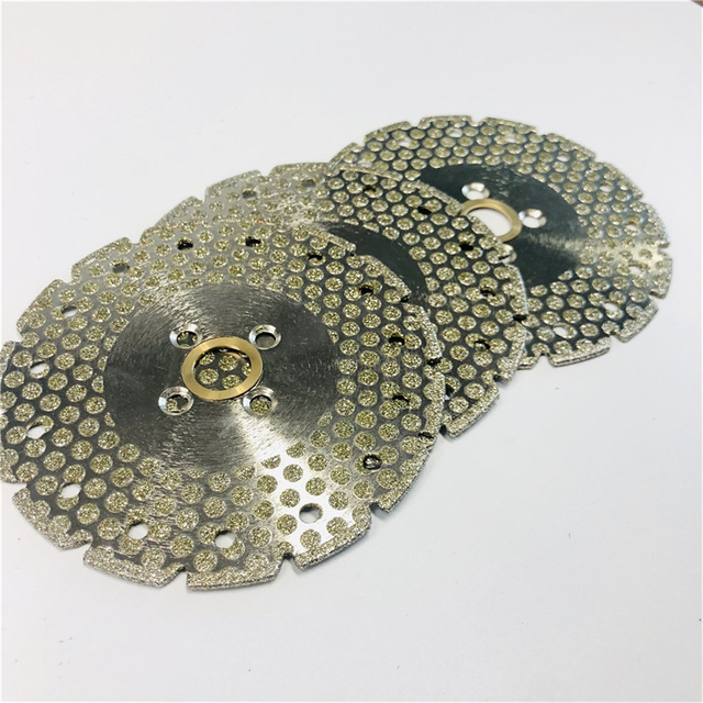 125 mm Round Points Electroplated Diamond Coated Cutting Grinding Disc for Granite Marble